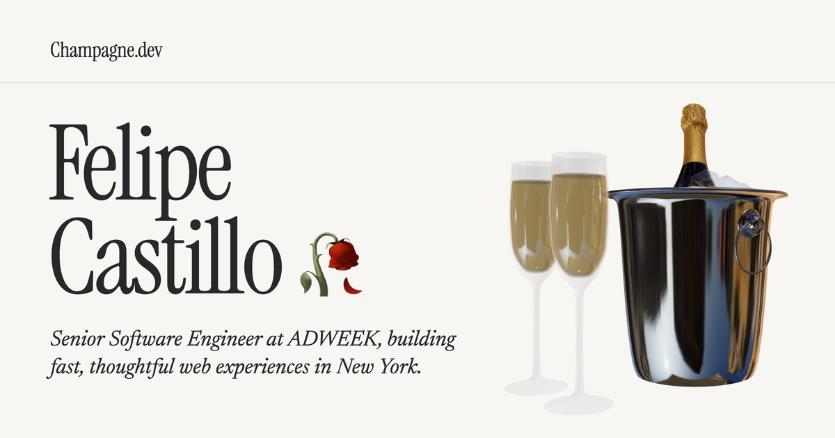 Preview image published by champagne.dev